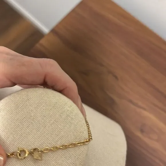 Sarah Coventry Signed Vintage Brutalist Style Gold Tone Pendant Necklace. - Picture 7 of 7